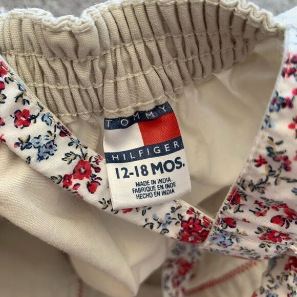 𝅺🌸3 for $30🌸 Tommy Hilfiger Baby Girl Overall Strap Dress - Picture 3 of 3